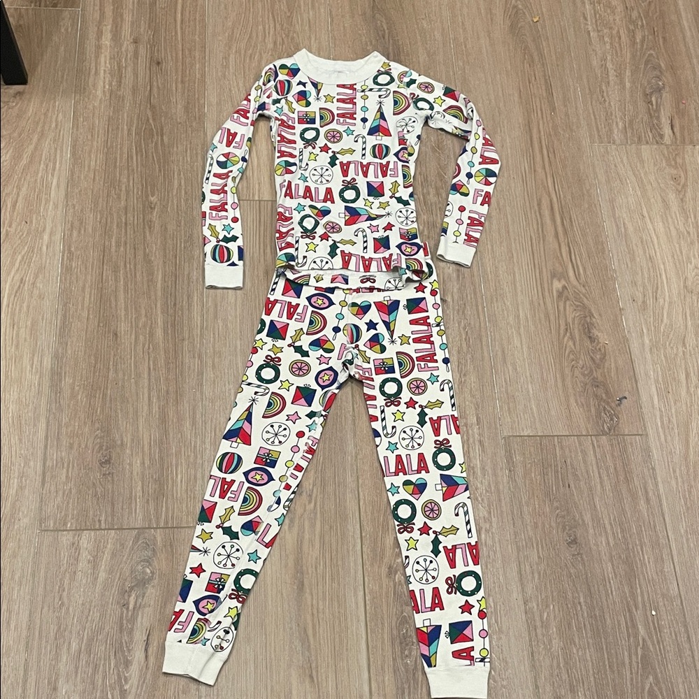 Hanna Anderson Christmas  Pajama Set